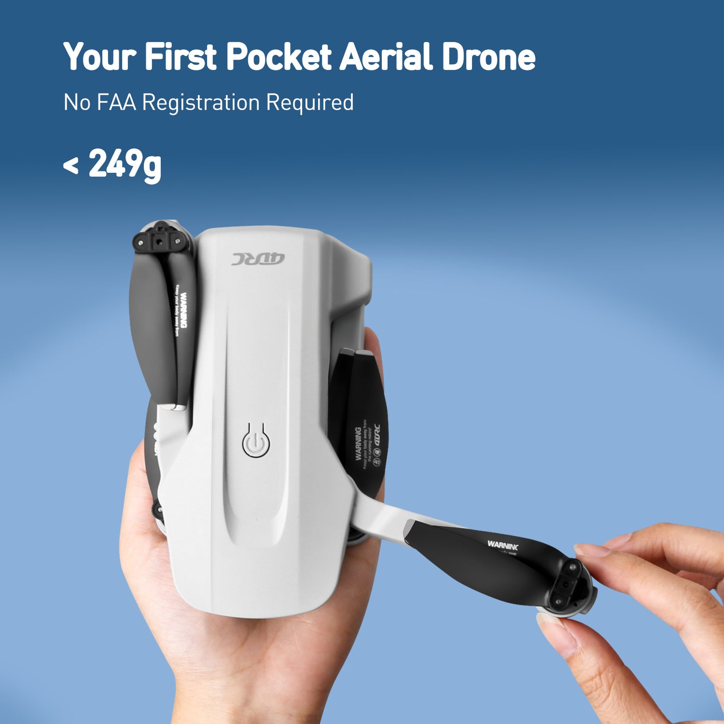 4DRC F8 RC Drone GPS 5G WIFI 4K Dual Camera Selfie FPV RC Quadcopter With 4.5 HD LCD Screen,Follow Me